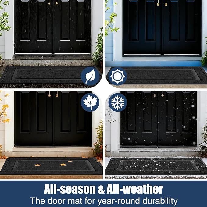 Large Front Door Mat Outside Entrance Indoor Doormat, Outdoor Door Mats - Image 6