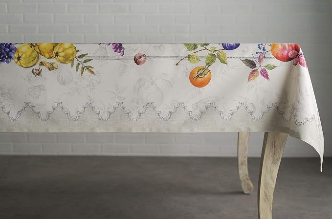 Maison d' Hermine Table Cloth Square Table 100% Cotton 54 x 54 Inches Fall - Image 8