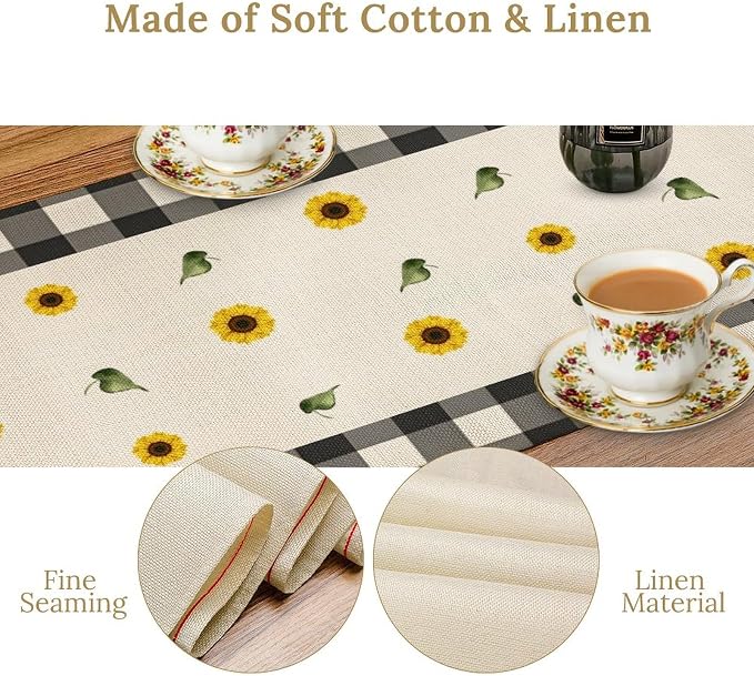 Morden Sunflower Table Runner - Image 7