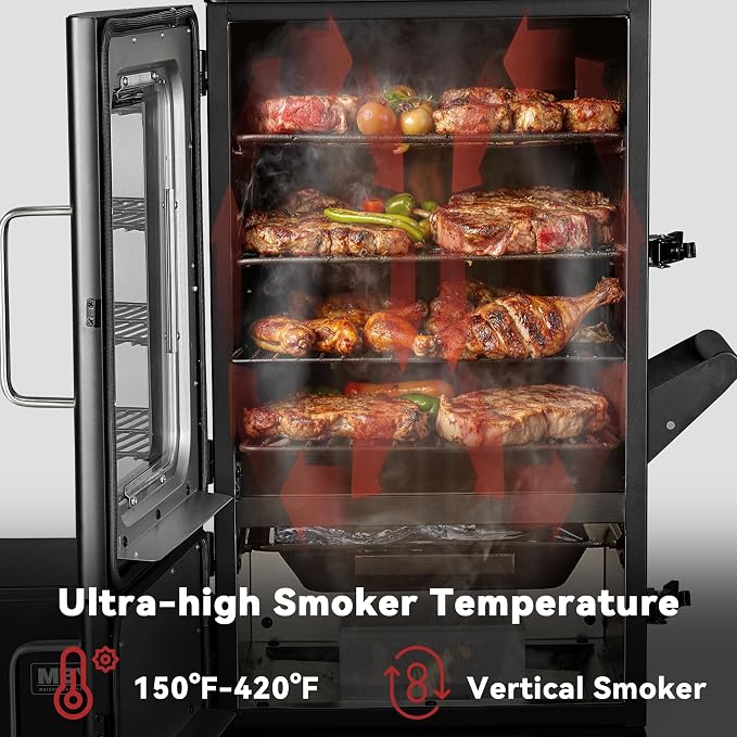 Vertical Electric Pellet Smoker - Image 2