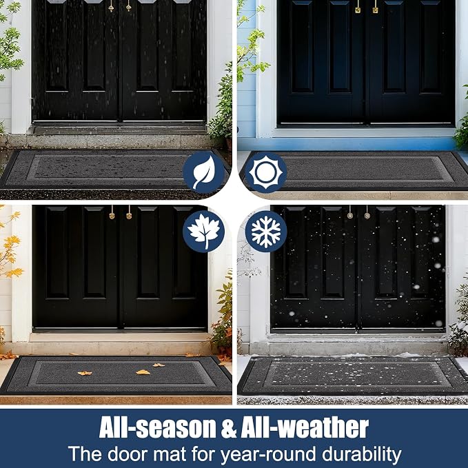 Large Front Door Mat Outside Entrance Indoor Doormat, Outdoor Door Mats - Image 6