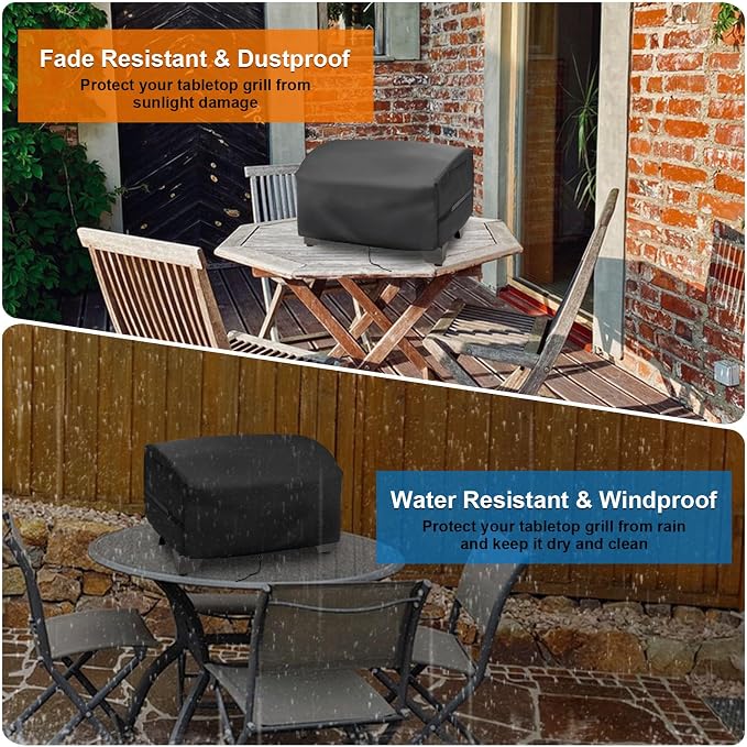 Tabletop Grill Cover for Cuisinart CPG-256 & CGG-306 Portable Electric Smoker - Image 7