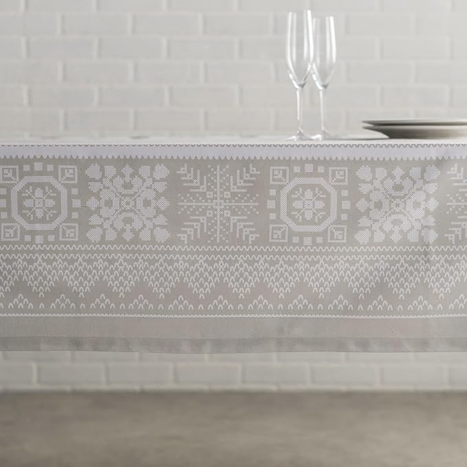 Maison d' Hermine Table Cloth Square Table 100% Cotton 60 x 60 Inches Fall - Image 8