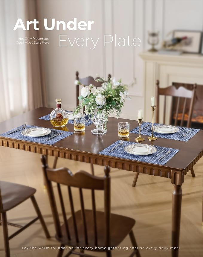 Leetaltree Blue Placemats Set of 12 - Image 2