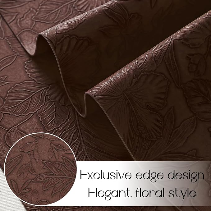 Romanstile Vinyl Placemats Set of 8-12 X 18 Inch - Image 6