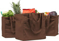 VeraMia Canvas Grocery Bag 3pc XL Set by VeraMia