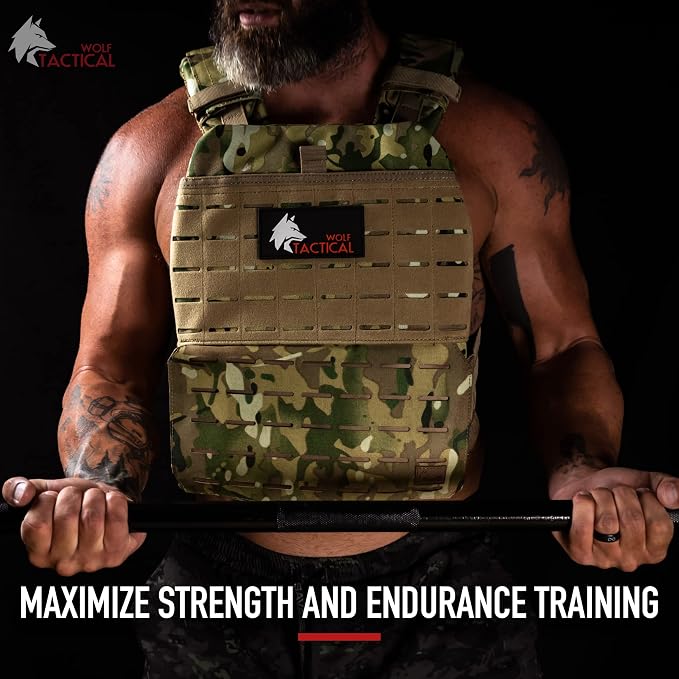 Wolf Tactical Adjustable Weighted Vest - Image 4