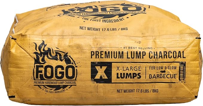 FOGO Super Premium Hardwood Lump Charcoal, Large Sized Lump Charcoal - Image 11