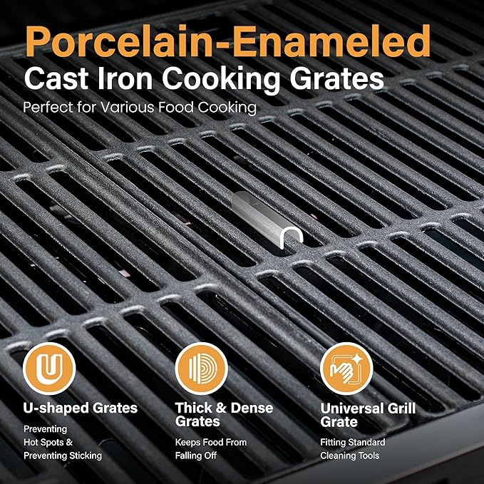 Sophia & William 4-Burner Propane Gas BBQ Grill - Image 3