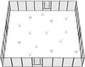 FXW Garden Fence Outdoor for The Yard – 45in x 71.3ft Heavy Duty Metal Animal by FXW