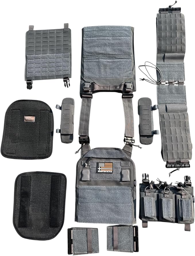 Redemption Crusader 2.0 Molle Quick Release Buckles Airsoft Vest - Image 4