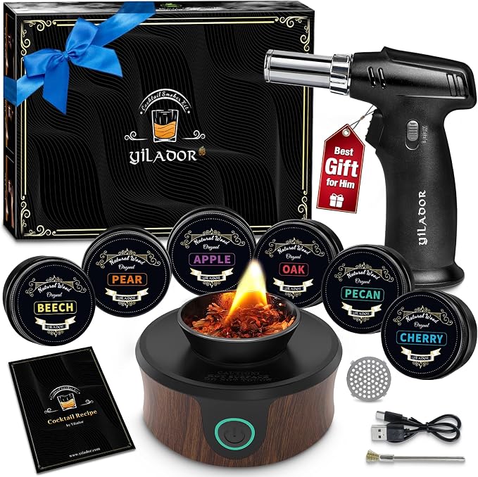 Electric Whiskey Smoker Kit by YourLifeBeautifullyArranged