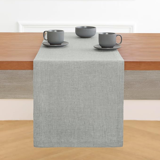 Solino Home Linen Table Runner 48 Inches - Image 2
