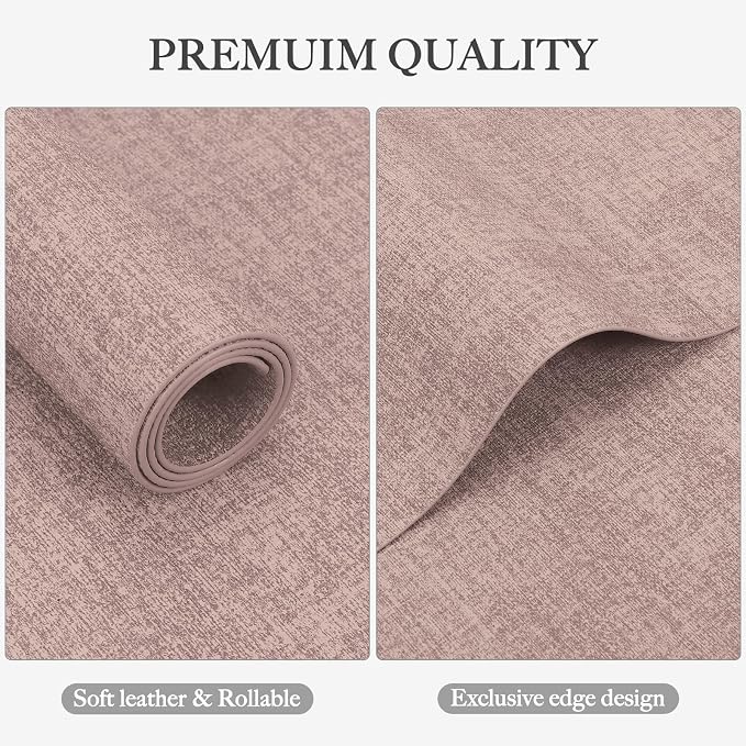 Faux Leather Heat Resistant Placemats Set of 8 – Waterproof Oilproof Wipeable - Image 4
