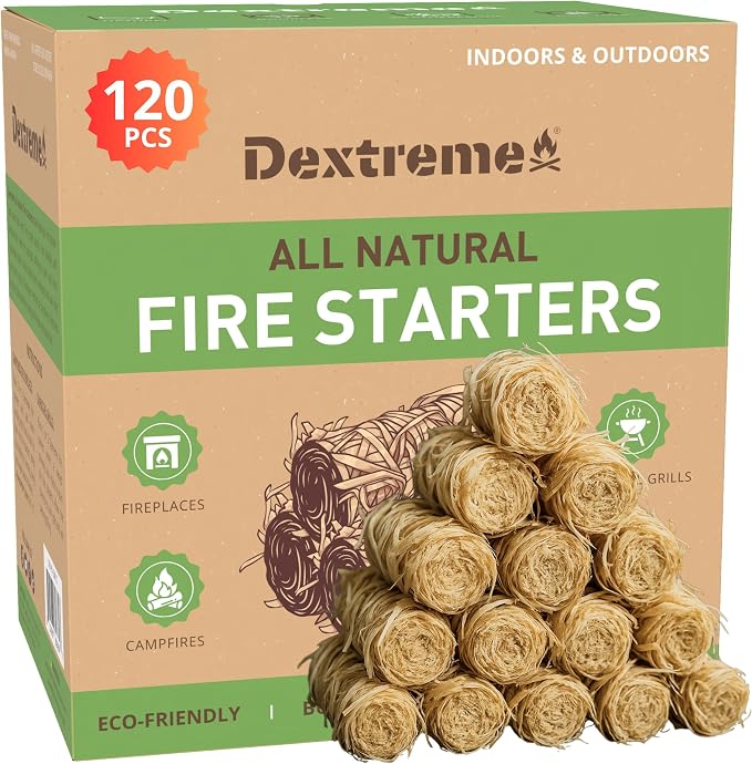 Dextreme Fire Starter Natural Fire Starters by Dextreme
