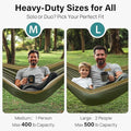 Hammock for Camping, 210T Nylon, Olive, 500 lb Capacity