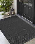 DEXI Front Door Mat Outside Entrance, 2x4 ft Rubber Entry Doormat Heavy Duty by DEXI