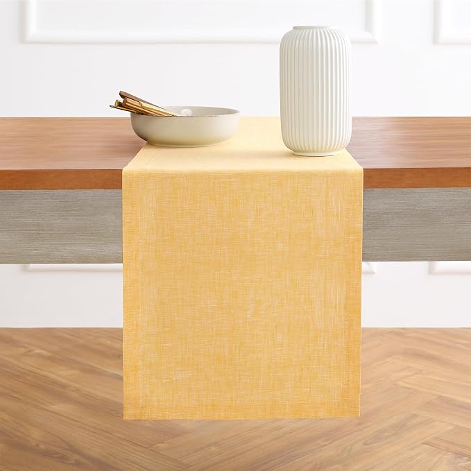 Solino Home Linen Table Runner 90 Inches Long - Image 2