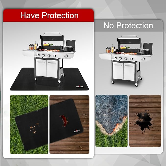 Upgrade 48 x 30 Inch Under Grill Mats - Image 6