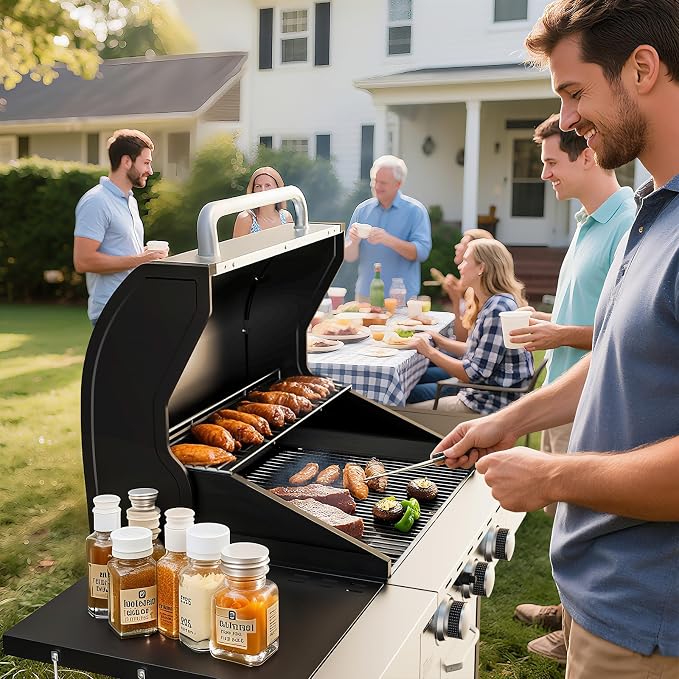 3-Burner Propane Gas BBQ Grill - Image 6