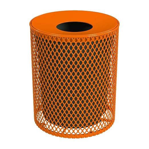 Leisure Craft Heavy-Duty 32 Gallon Receptacle, Liner Included, Made by LeisureCraft