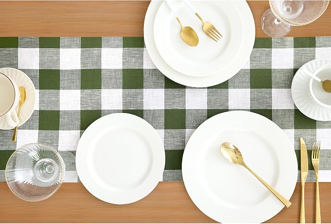 Solino Home Linen Table Runner 36 Inches - Image 3