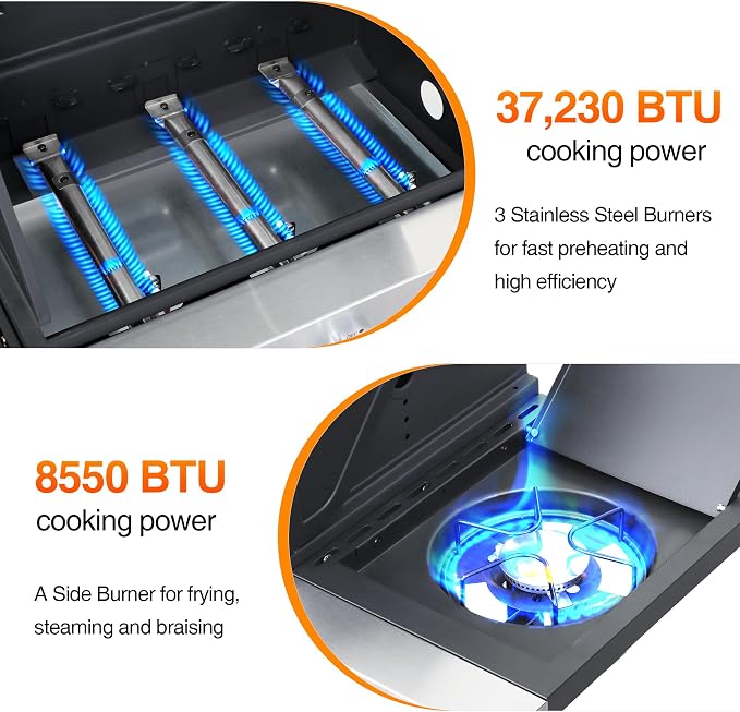 3-Burner Propane Grill - Image 6