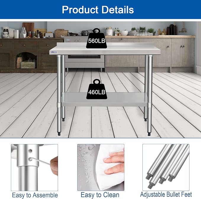HARDURA Stainless Steel Table - Image 4