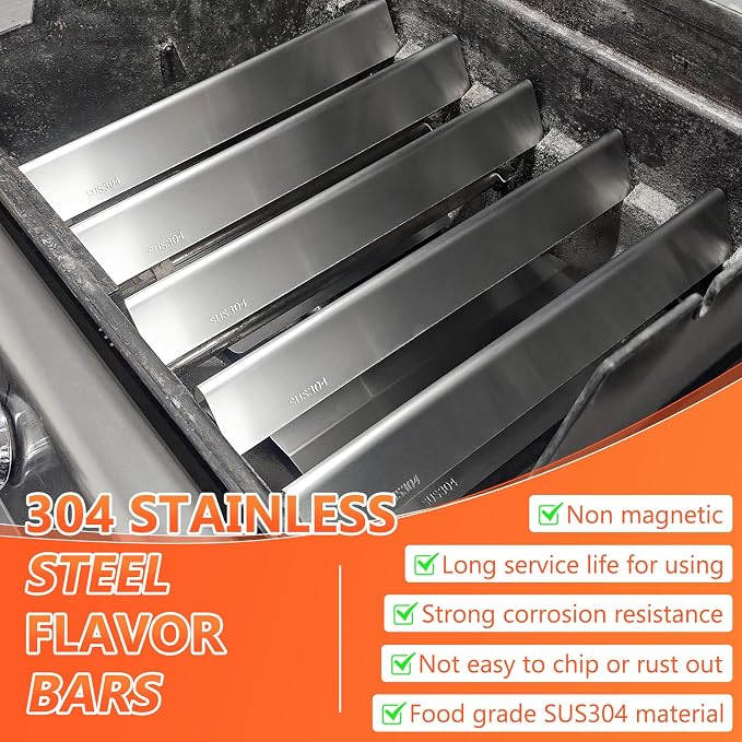 QuliMetal 17.5" SUS304 Flavorizer Bars - Image 3