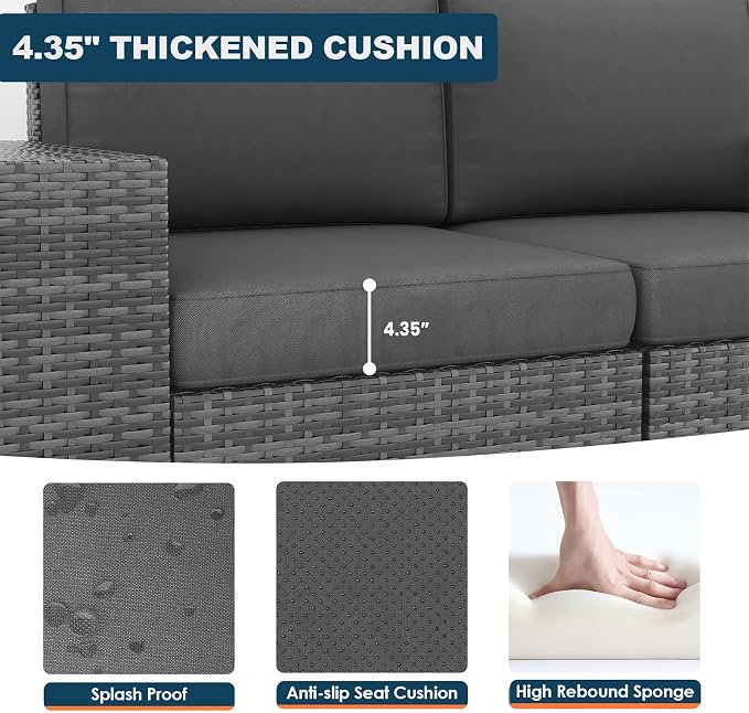 7 Piece Patio Furniture Set - Image 4