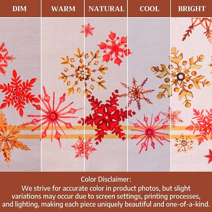 Maison d' Hermine Table Cloth Round Table 100% Cotton 69 Inches Fall Tablecloth - Image 6