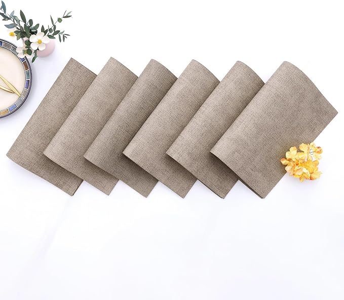 Homaxy Faux Leather Heat Resistant Placemats - Image 7
