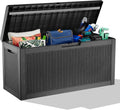 60 Gallon Waterproof Resin Deck Box, UV Resistant Outdoor Storage by KFY