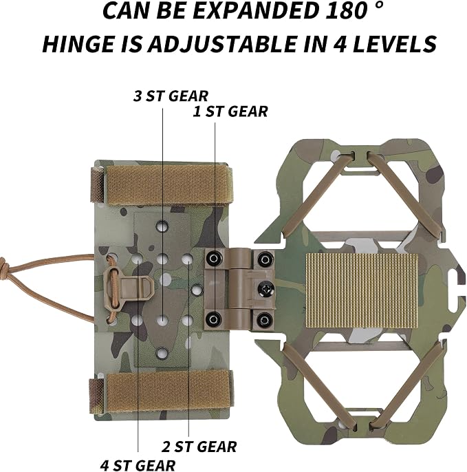 Tactical Phone Holder Available in Full Size Plate Carrier Phone Mount Adjust - Image 3