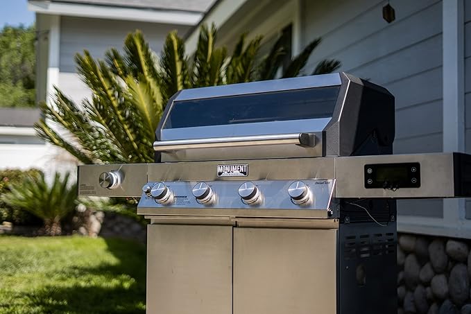 Monument Grills 4-Burner Liquid Propane Gas Smart bbq Grill Denali 425 - Image 2