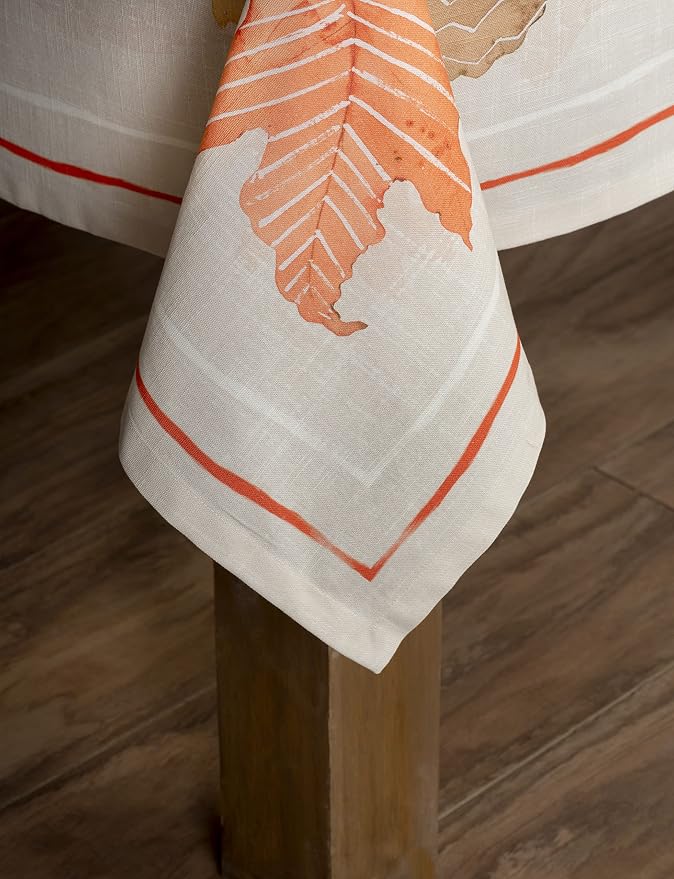 Maison d' Hermine Table Cloth Rectangle Table 100% Cotton 70 x 120 Inches Fall - Image 8