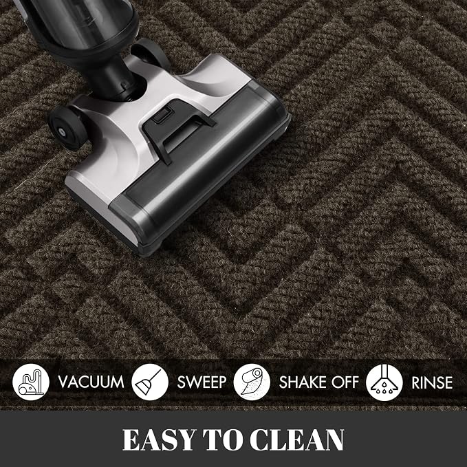 Yimobra Large Door Mat 36x24, All-Season Waterproof Outdoor Mats - Image 6