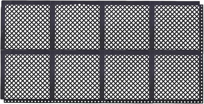 Anti-Fatigue Rubber Floor Mat, Indoor & Outdoor Use by OranclUS