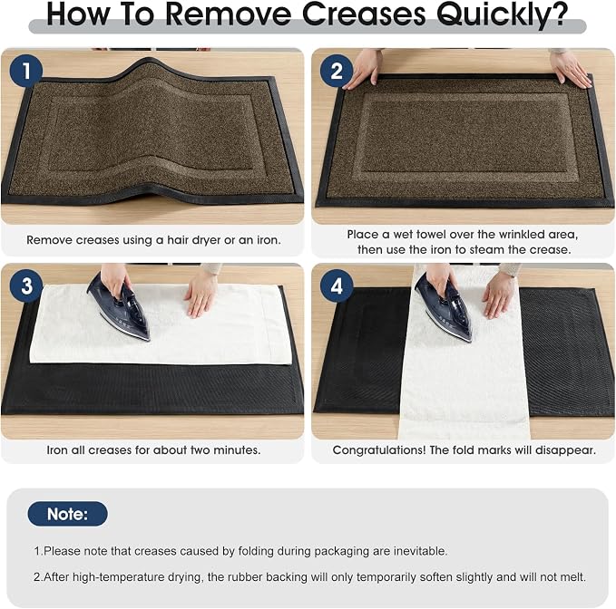Extra Large Front Door Mat Outside Entrance Indoor Doormat, Outdoor Door Mats - Image 8