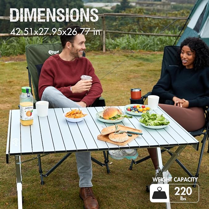 PORTAL Folding Outdoor Camping Table - Image 4