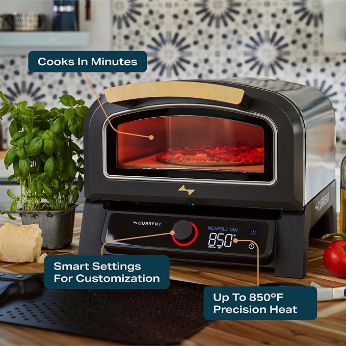 Current Model P Smart Electric Pizza Oven, 850°F Max, 8 Cooking Modes, App - Image 7
