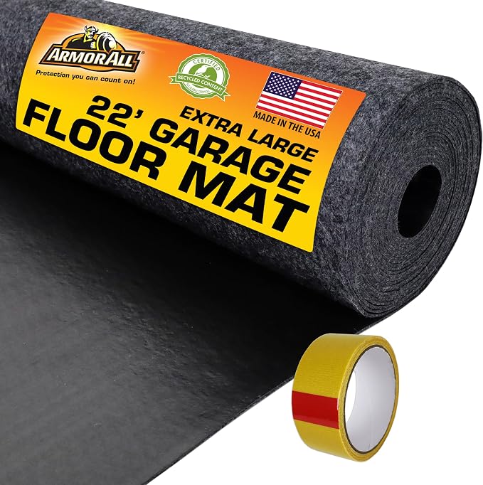 Armor All Original XL Garage Floor Mat, Protects Surfaces, Transforms Garage by ArmorAll