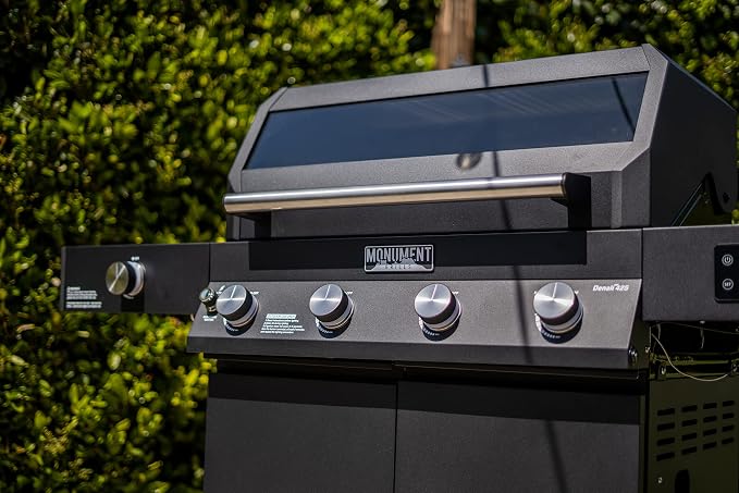 Monument Grills Denali 425 4-Burner Liquid Propane Gas Smart bbq Grill - Image 3