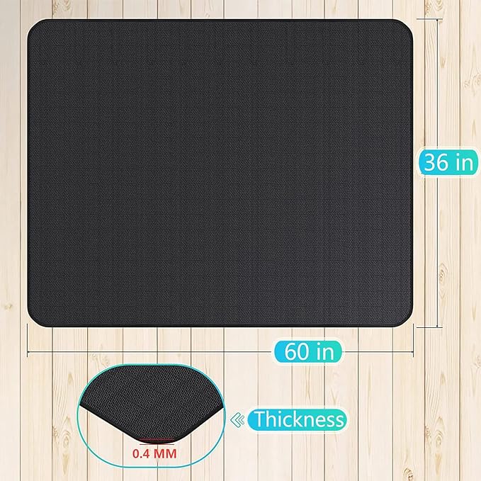 UBeesize Thickened 60x36 inch Under Grill Mat - Image 8