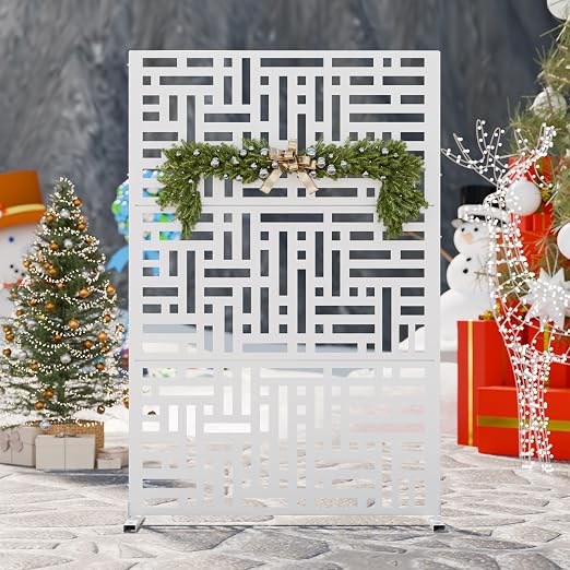 Casaphoria Metal Privacy Screen Outdoor by Casaphoria