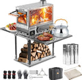 Heavy Duty M8 Wood Burning Stove by CAMPJOURNEY