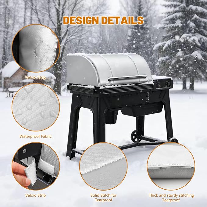 Insulation Blanket Replacement for Traeger Woodridge pellet Grill TFB86MLH - Image 4