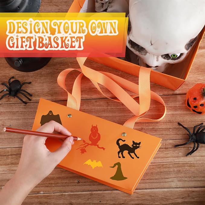 Glenmal 72 Pcs Baskets for Gifts Waterproof Empty Kraft Basket Bulk - Image 5