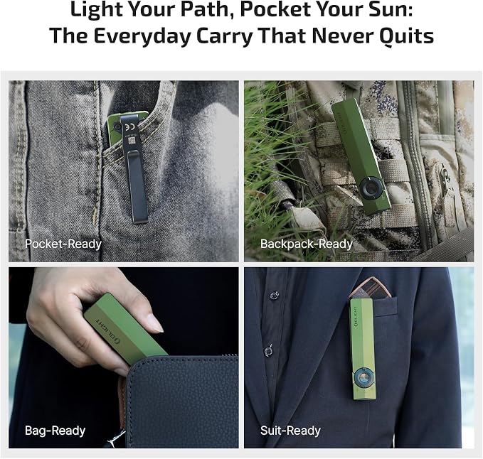 OLIGHT ArkPro EDC Flat Flashlight Rechargeable - Image 8