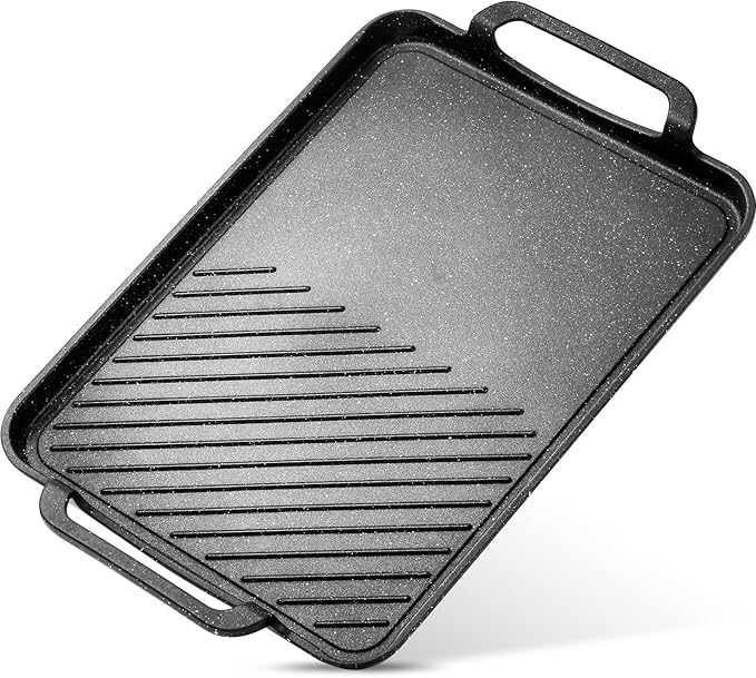 ESLITE LIFE 11" x 17" Nonstick Grill Pan by ESLITELIFE
